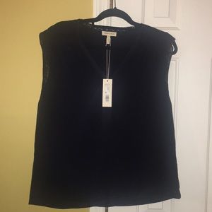 New Elegant Navy Rebecca Taylor Top